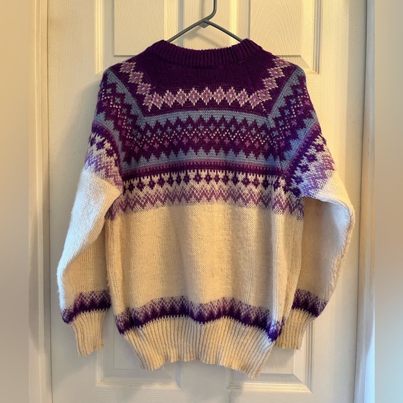 Women's L Nesjar Sweater from Norway 100%wool - Picture 7 of 12